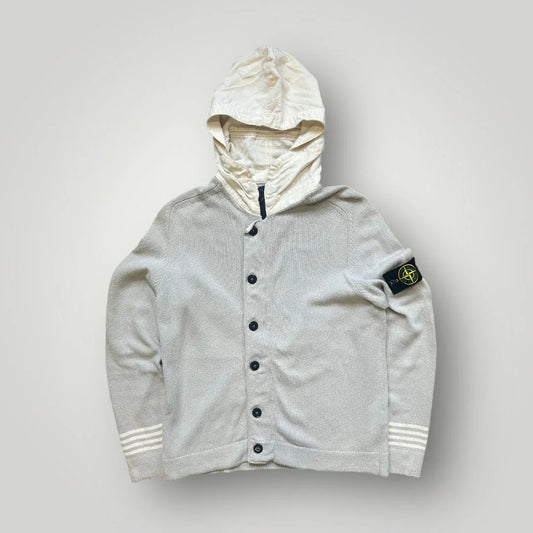 Stone Island SS/07 Zip Up Hooded Knit M/L