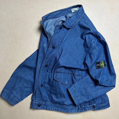 S/S 1995 Blue Selvedge Denim Blouson Work Jacket