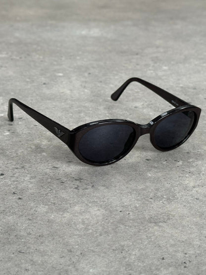 Armani 1990s Oval Logo Sunglasses