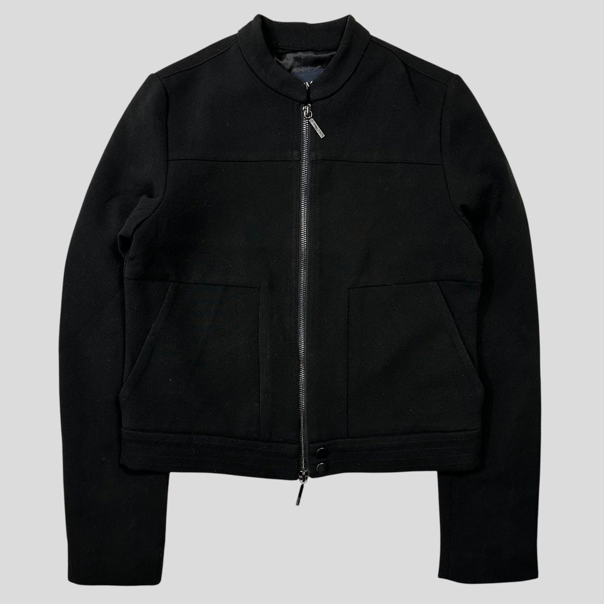 Armani Jeans 00’s Cropped Jacket - IT38 (UK6) | XS, Black