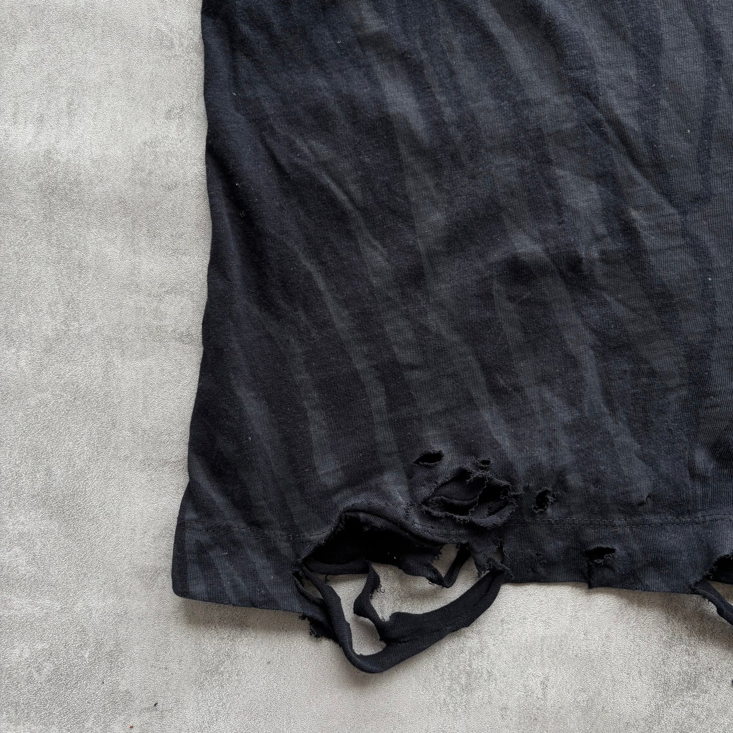 DIESEL DISTRESSED TOP | O/S, Red