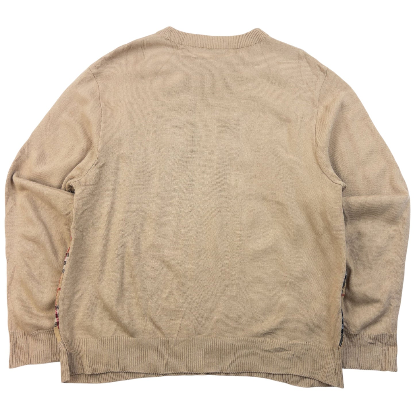 Vintage 90s Burberry Nova Check Jumper Size XS | XS, Brown