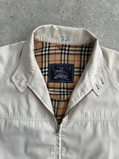 Burberry Logo Bomber Jacket - L