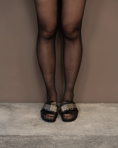 RICK OWENS HARDWARE SANDALS (EU 36)