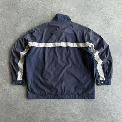 YSL 2001 lightweight spellout shell jacket (XL)