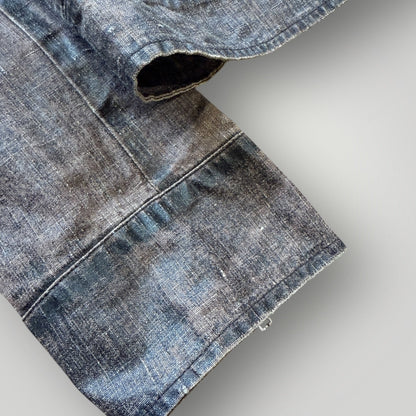 SS/02 C.P. Company Donna Asymmetrical Lino-Flax Lightweight Jacket M