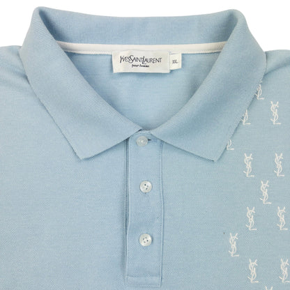 Vintage 2000s YSL Yves Saint Laurent Embroidered Polo Shirt Size XL | XL, Multicoloured