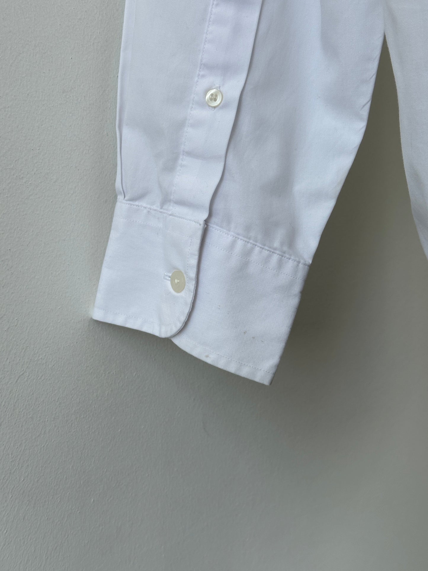 Yves Saint Laurent Pour Homme 2000s Cotton Logo Shirt - XL