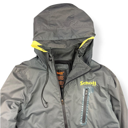 2000's Schott Asymmetric Zip Jacket (L) | Default Title, Grey
