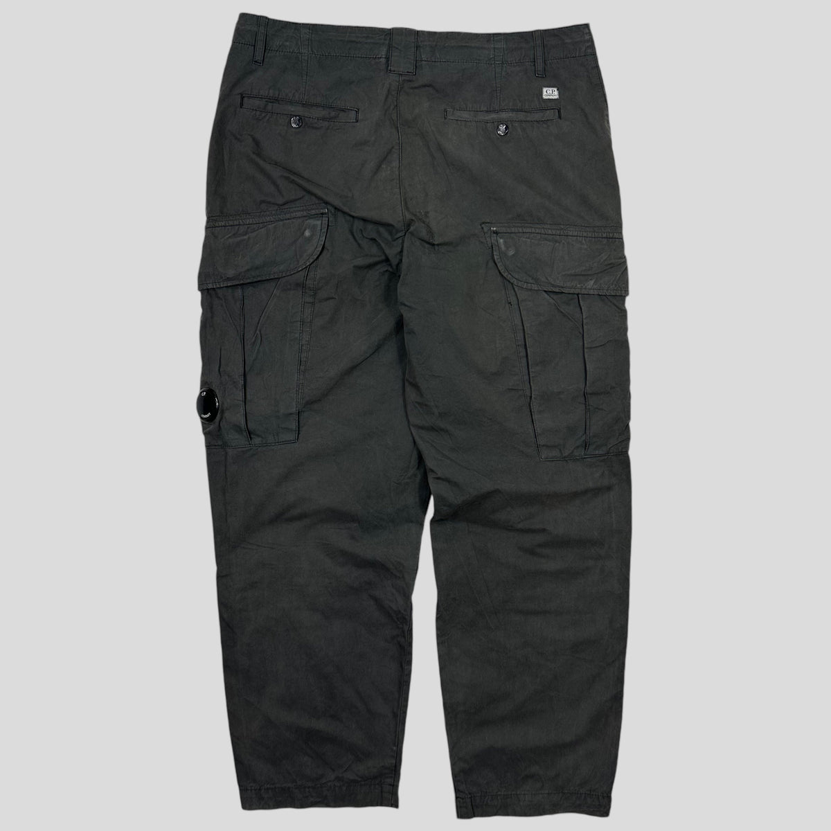 CP Company SS22 Grey Cargo Combat Trousers - 34-36 | W34