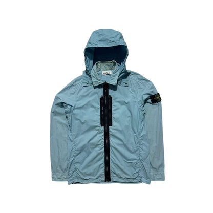 Stone Island Zip Up Canvas Overshirt Jacket