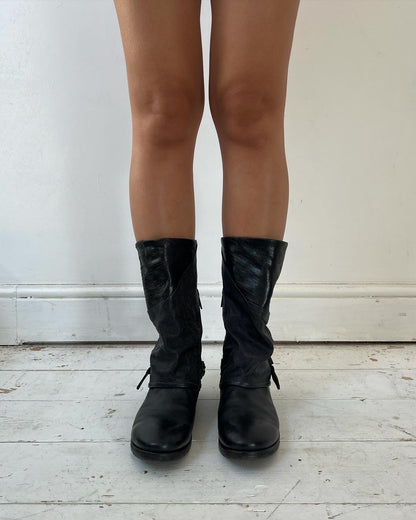 AS 98 BOOTS (EU 40) | DEFAULT TITLE, Black