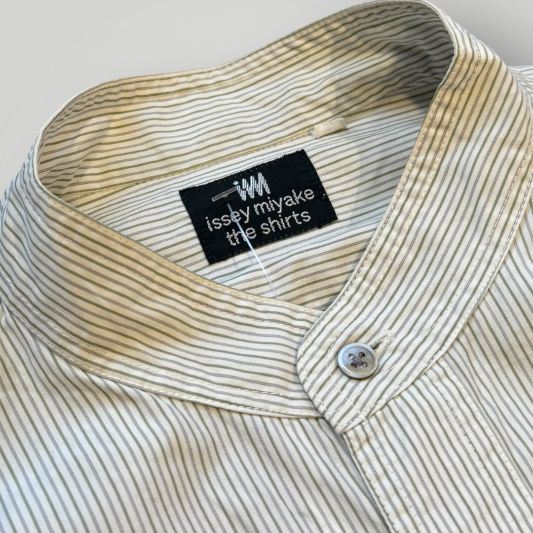 Issey Miyake IM Mandarin Collar Shirt S/M