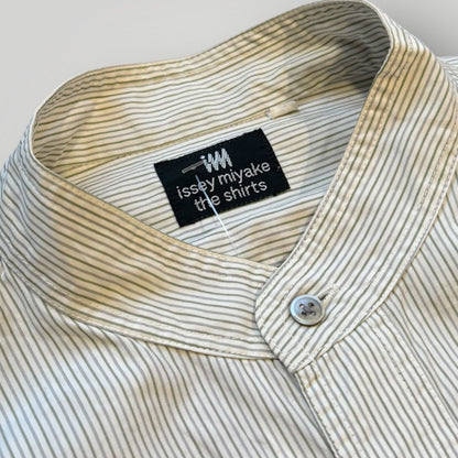 Issey Miyake IM Mandarin Collar Shirt S/M