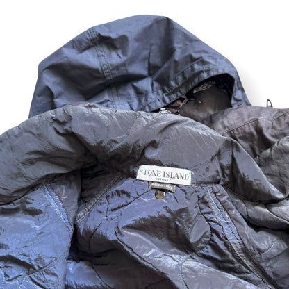 AW2004 Stone Island Lino Flax Dutch Rope Jacket (XL) | XL, Blue