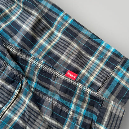 Stüssy Plaid Check 2000’s Over-shirt M