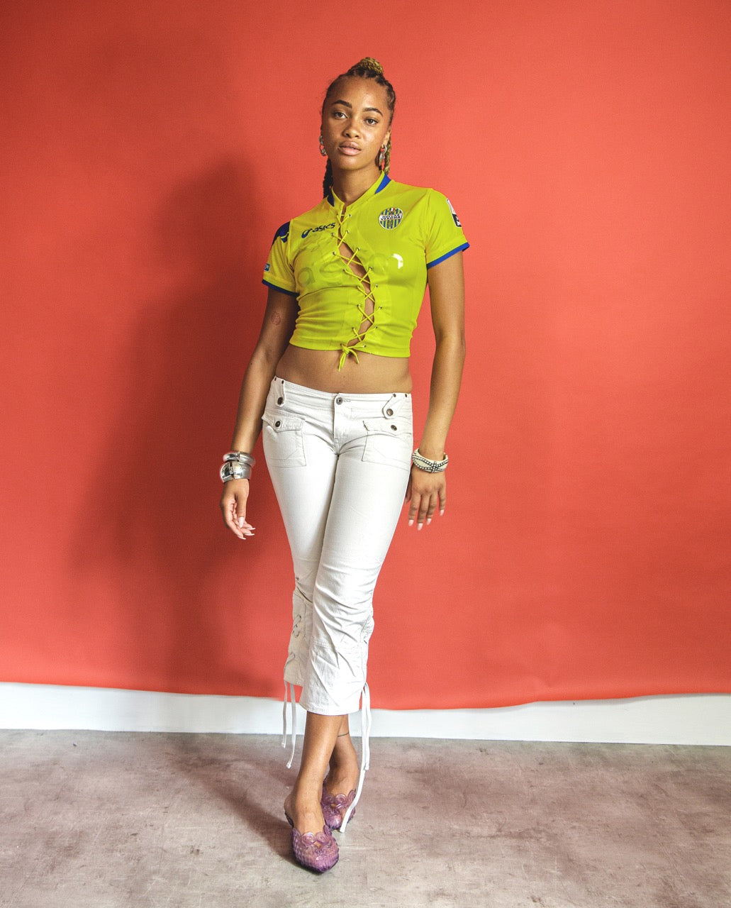 VT Rework: Hellas Verona FC Lace Up Football Shirt (FESTIVAL) SC:6347