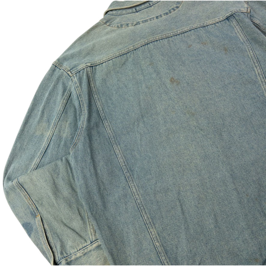 Vintage CP Company Button Up Denim Jacket Size M