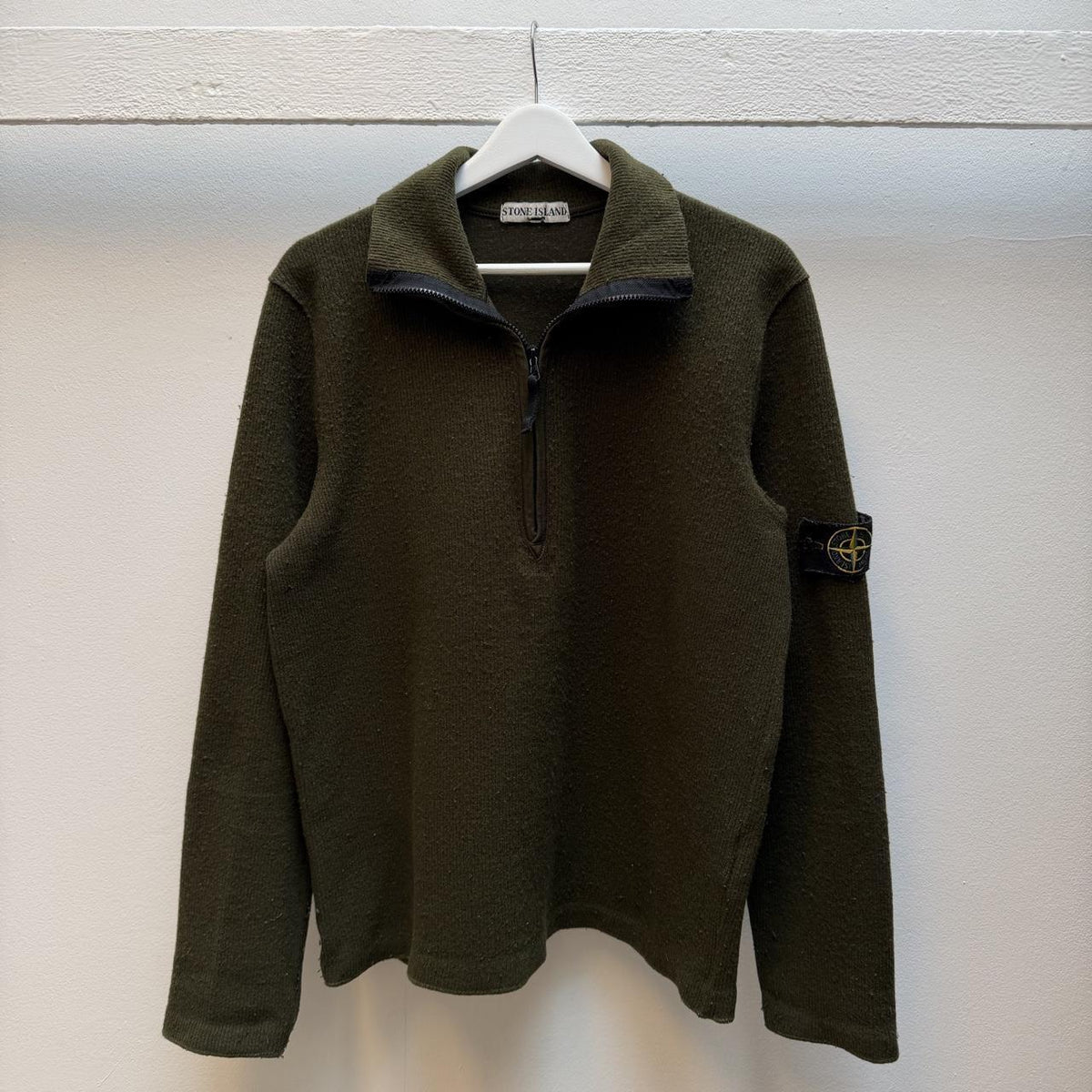 00’s Stone Island Knit Jumper (L) | Large, Green