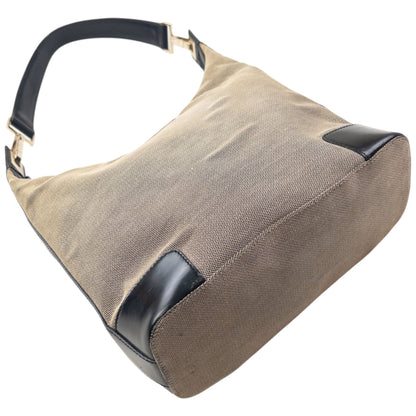 Vintage 2000s Gucci Shoulder Bag | O/S, Beige