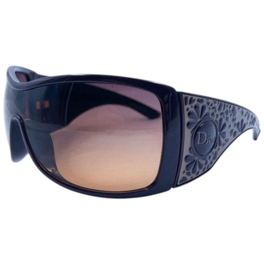 Vintage Dior Floral Oversized Sunglasses
