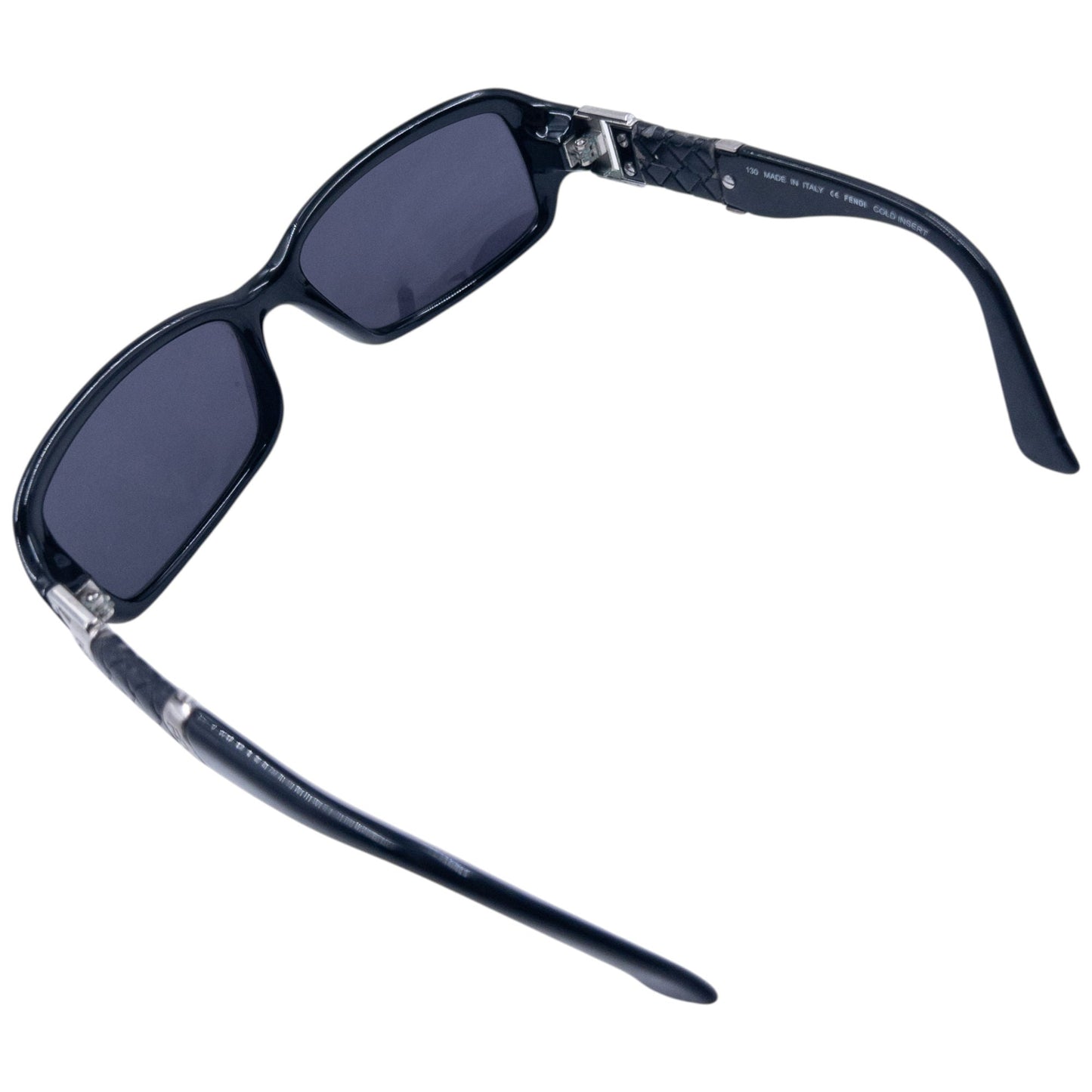 Vintage 2000s Fendi Embossed Sunglasses | O/S, Black