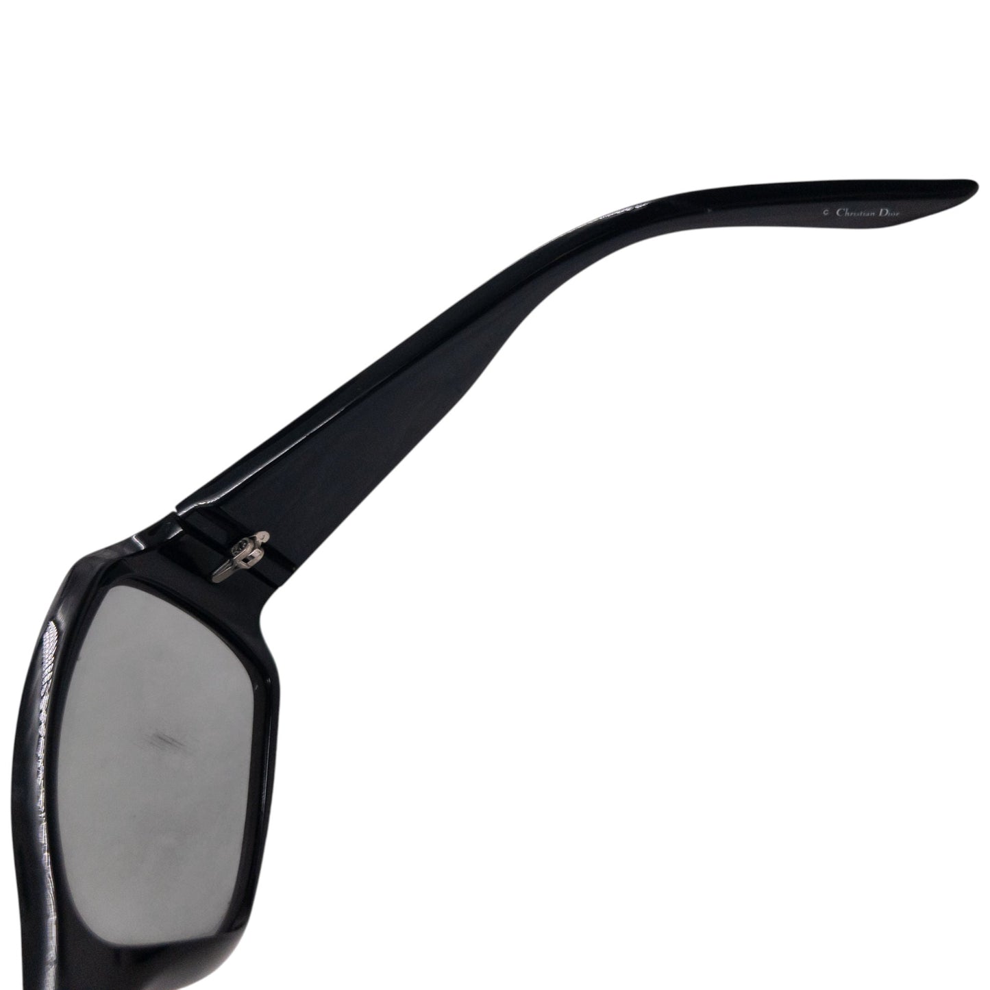 Vintage 2000s Dior Spidior 2 Diamonte Sunglasses | O/S, Black