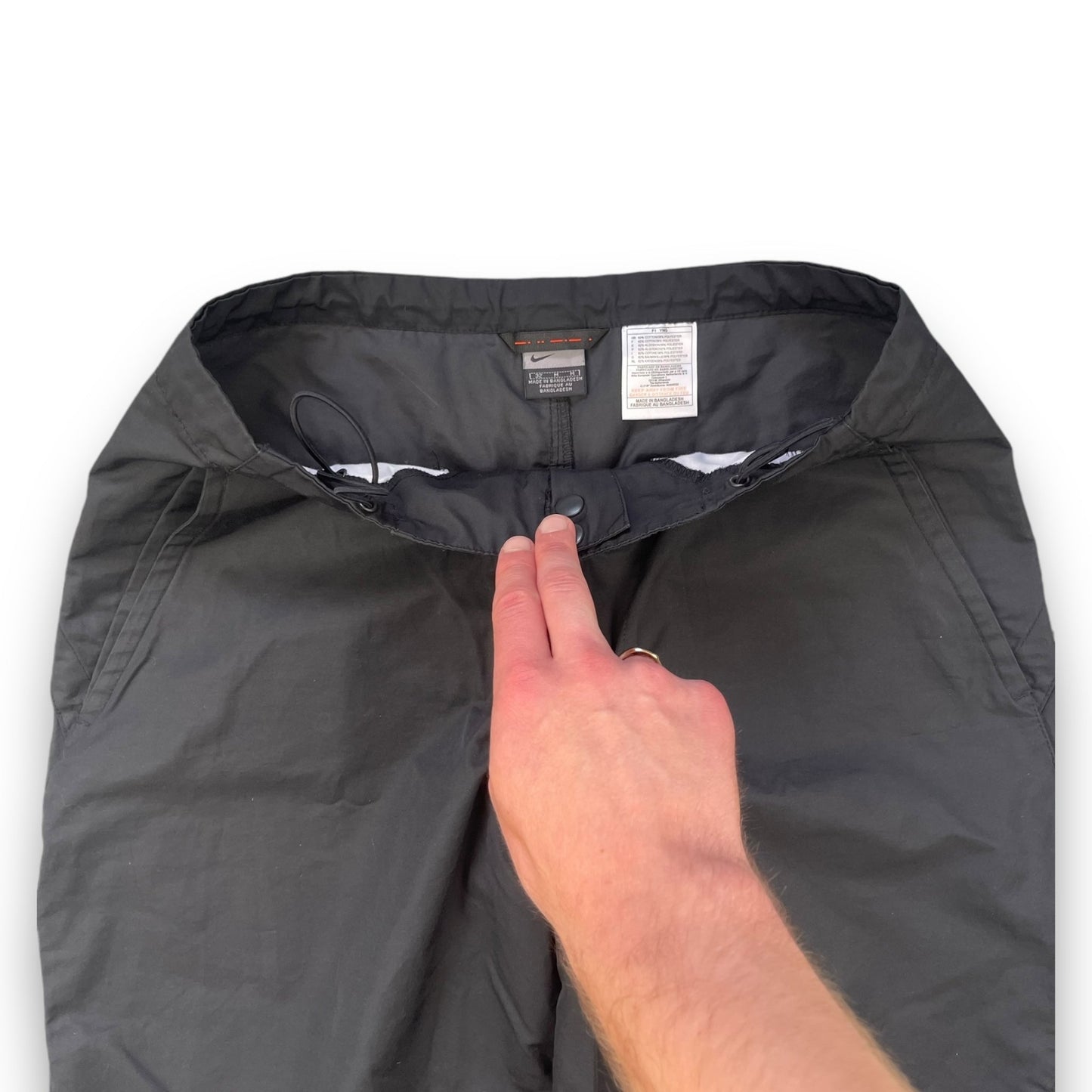 2001 Nike Urban Technical Trousers (32) | Default Title, Red