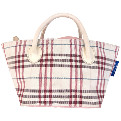 Vintage 2000s Burberry Blue Label Nova Check Handbag | O/S, Multicoloured