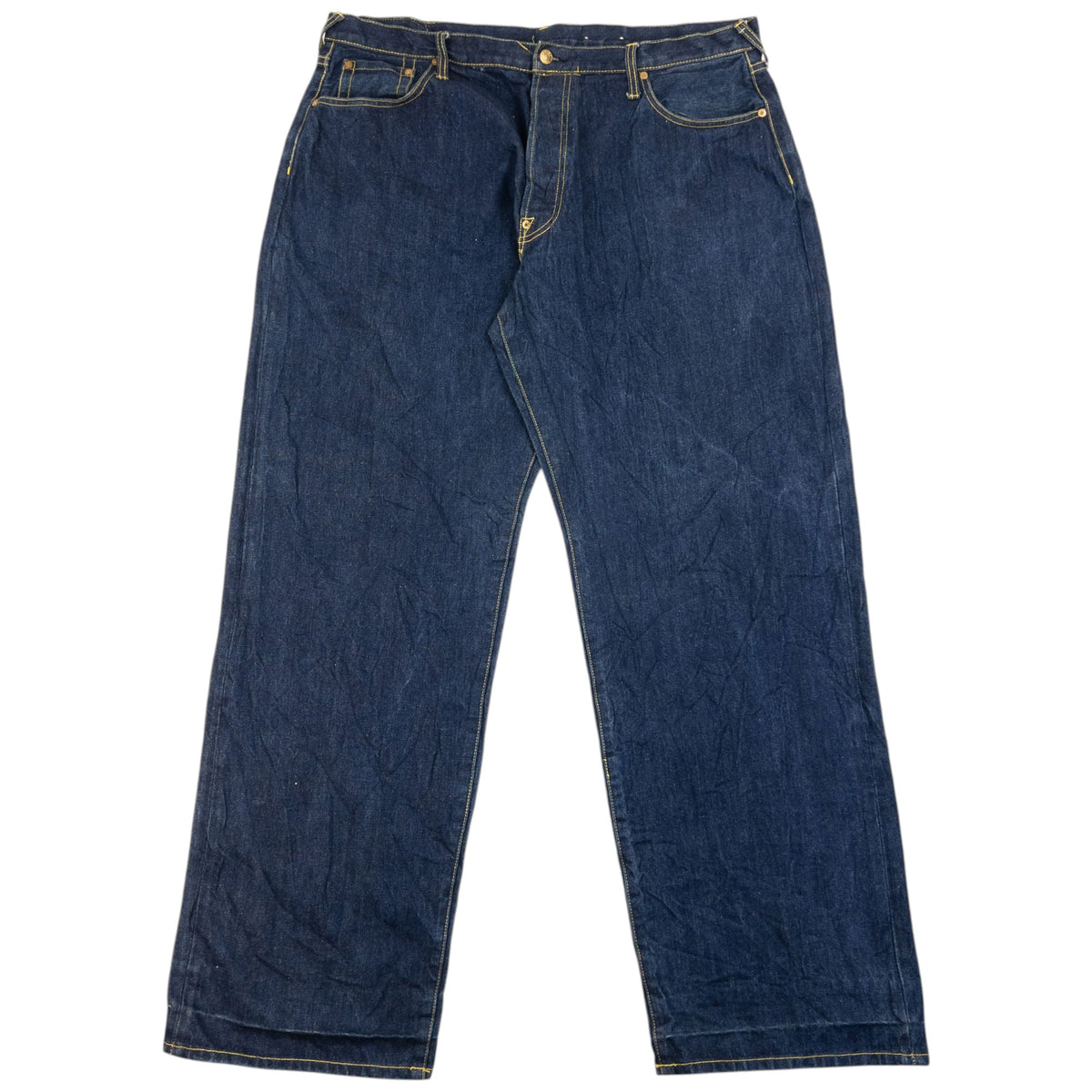 Vintage 2000s Evisu Double Dragon Gull Japanese Denim Jeans Size W40 | W40, Multicoloured