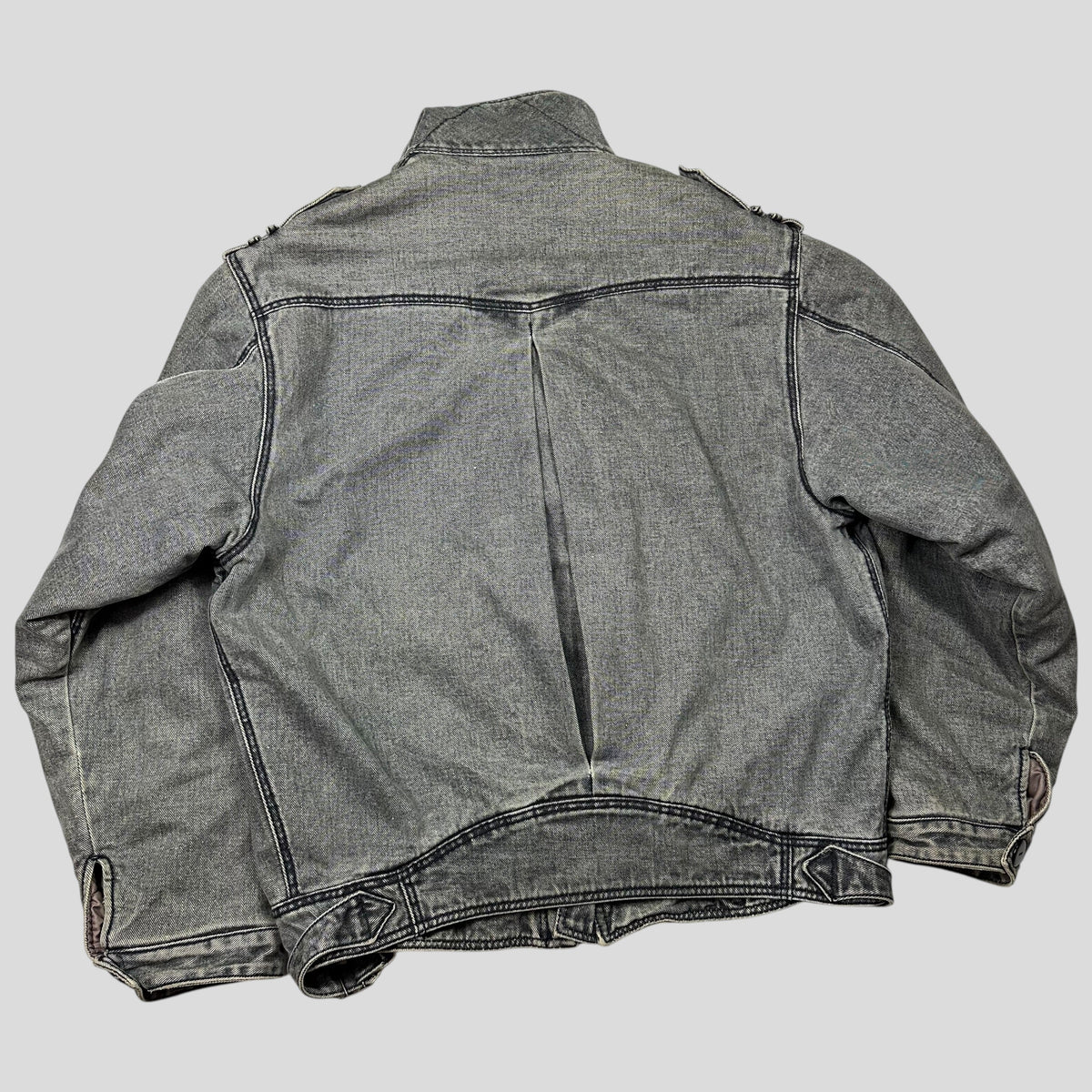 Armani Jeans 1991 Blanket Lined Heavy Cotton Work Jacket - L/XL | XL, Gold