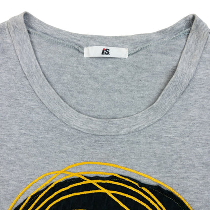 Vintage 90s Issey Miyake I.S. Applique T Shirt Womens Size M | Medium, Multicoloured