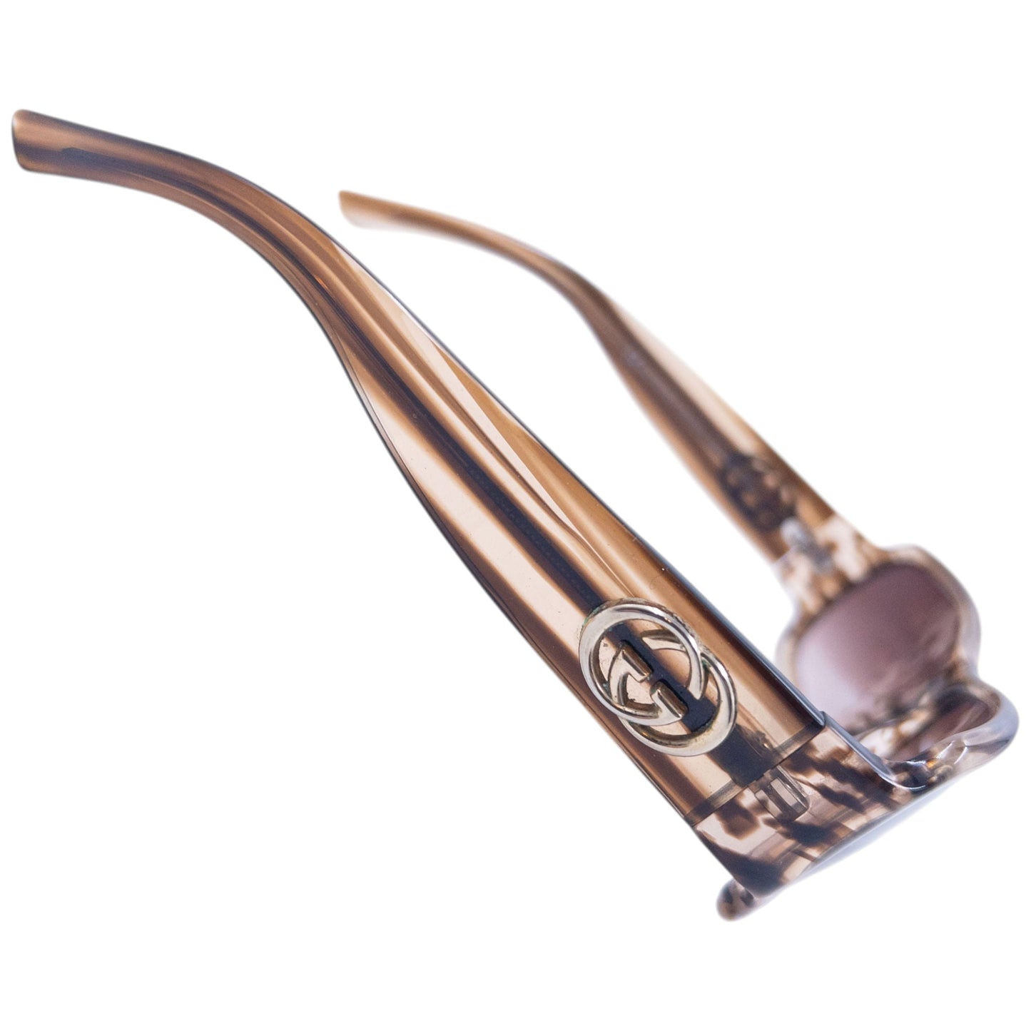 Vintage 2000s Gucci By Tom Ford Pattern Sunglasses | O/S, Brown