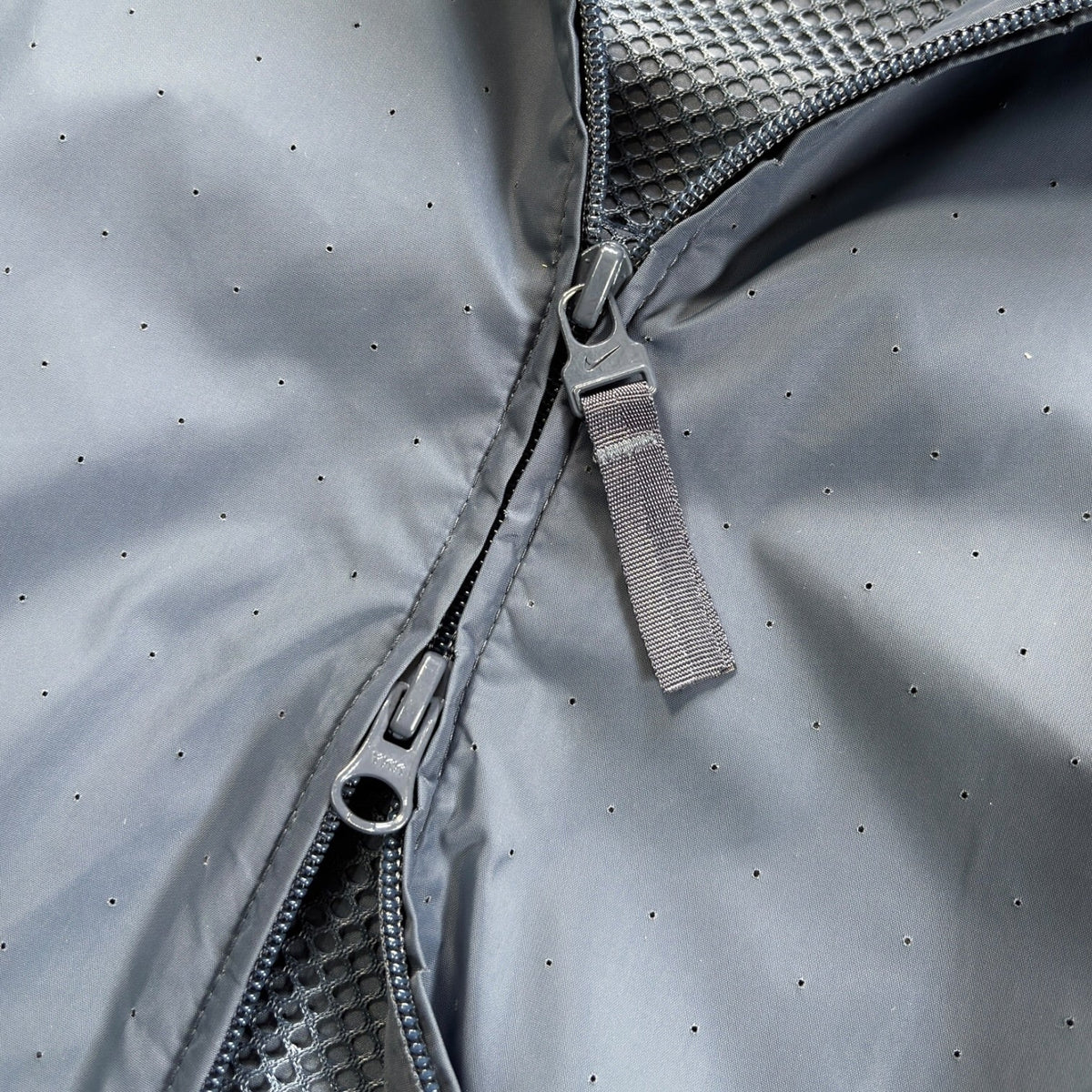 Nike 00’s White Label Perforated Dual Zip Jacket M | Medium, Multicoloured