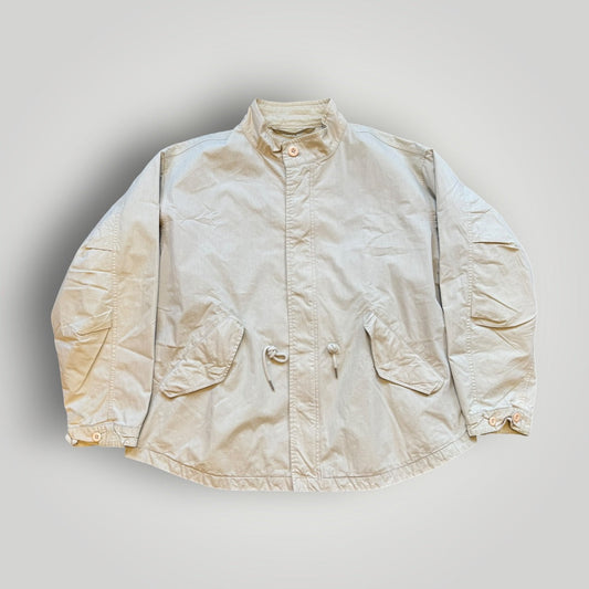 Frizmworks Oscar Cropped Fishtail Parka L | O/S, Beige