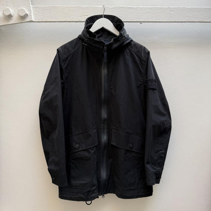 Stone Island Weather Proof Cotton Ghost Parka Jacket (M) | Medium, Deep Navy Blue