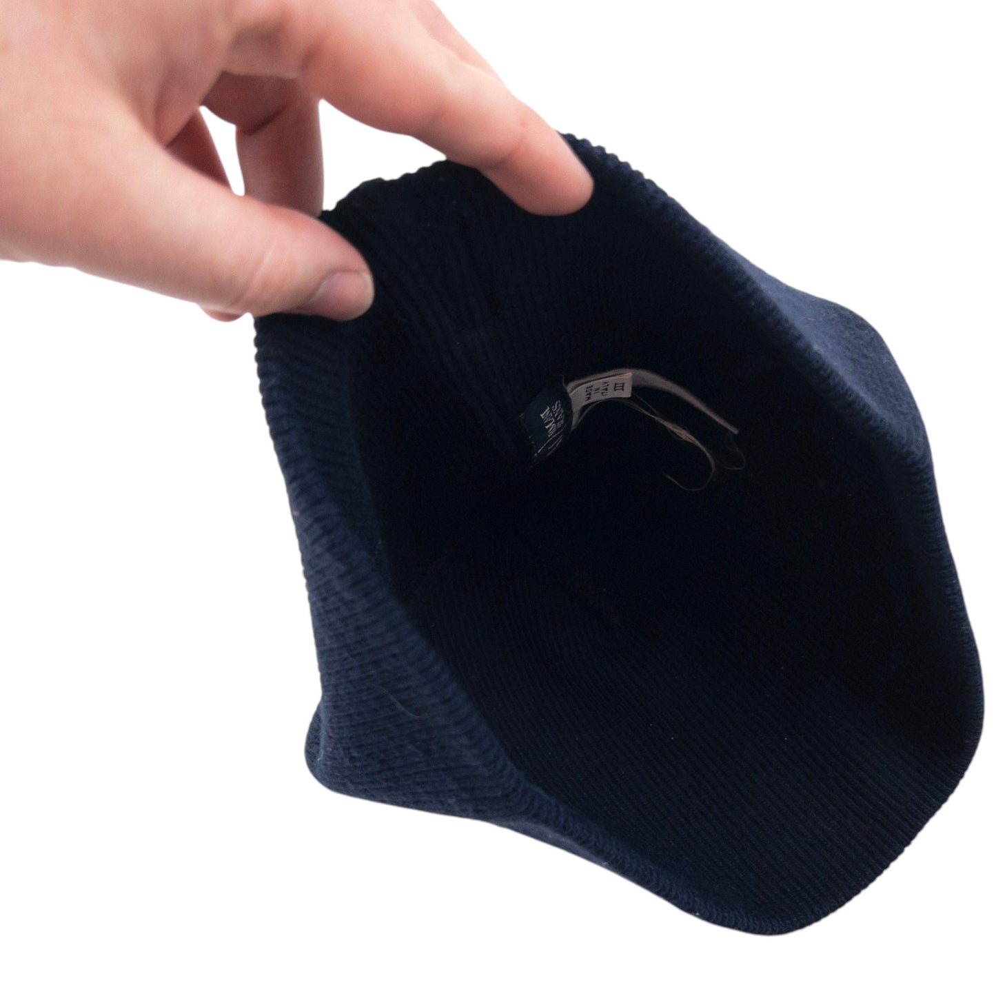 Vintage Armani Jeans Beanie Hat