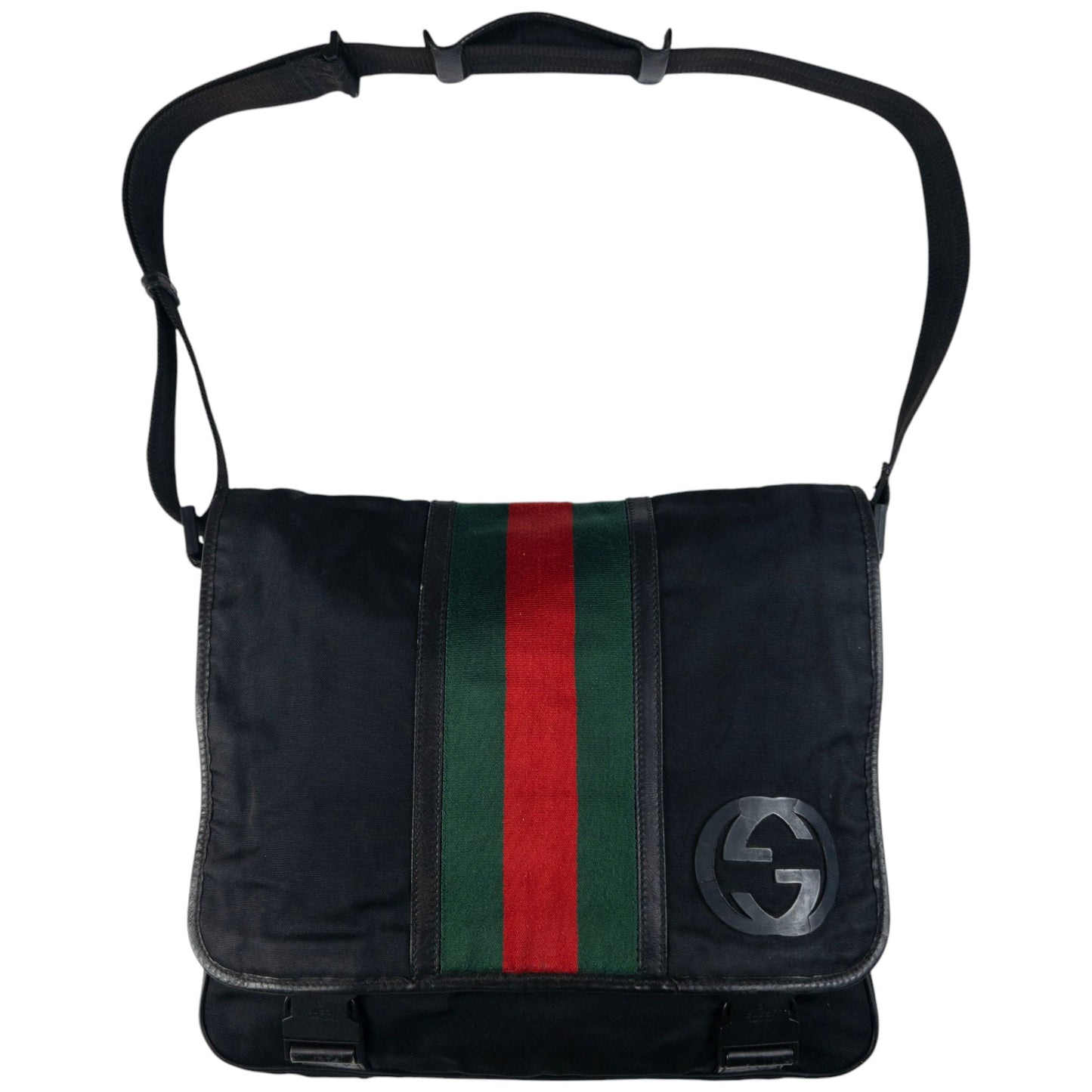 Vintage Gucci Messenger Crossbody Bag