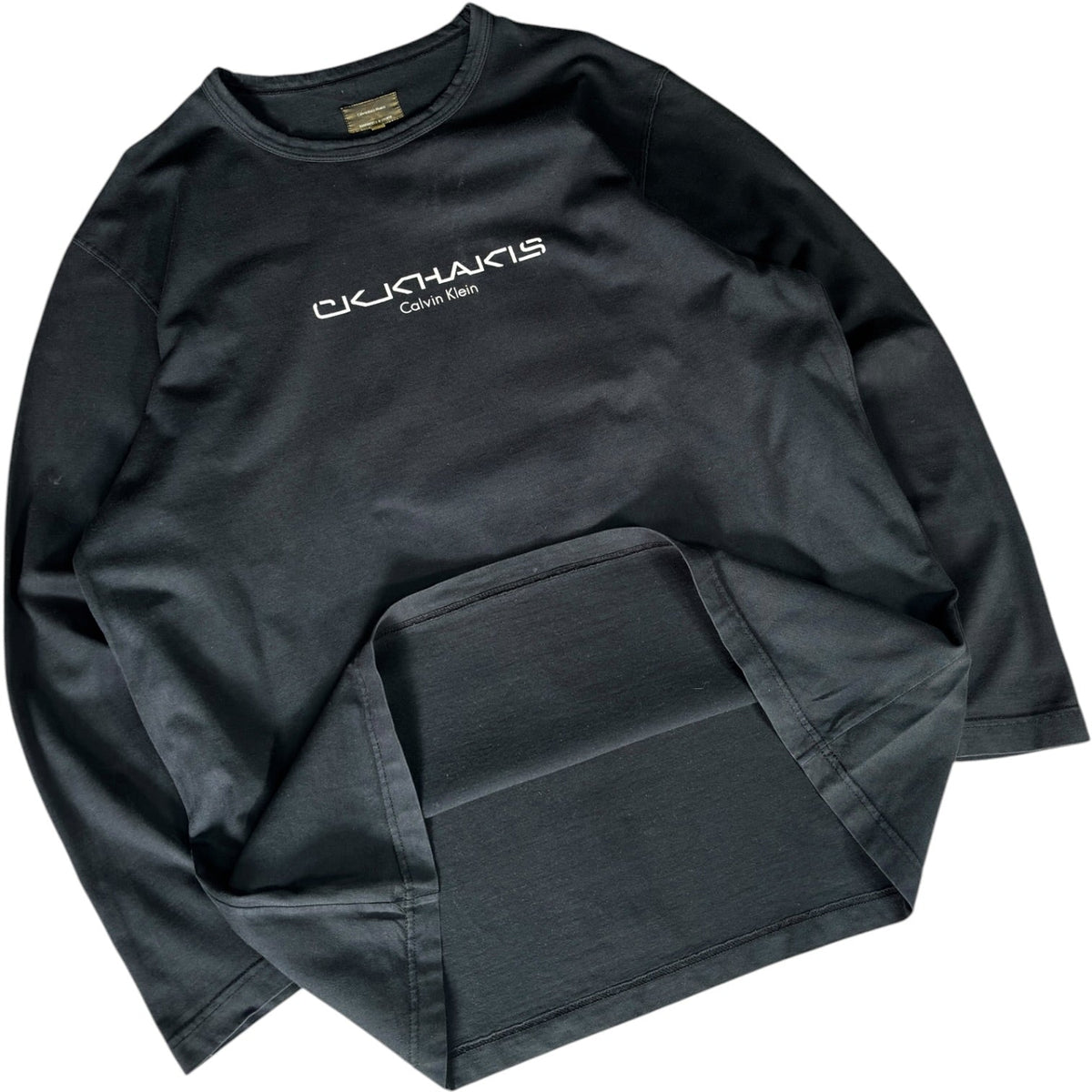 Calvin Klein Khakis 00’s Longsleeve Shirt L | Large, Multicoloured