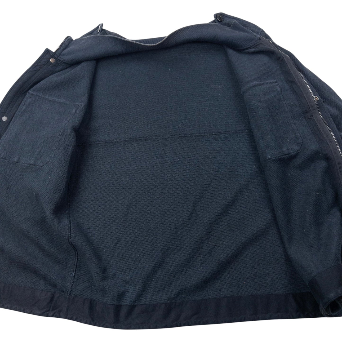 Vintage 2004 Stone Island Zip Up Jacket Size M | Medium, Navy