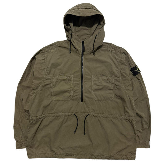 Stone Island Pullover Smock Jacket | XL, Olive