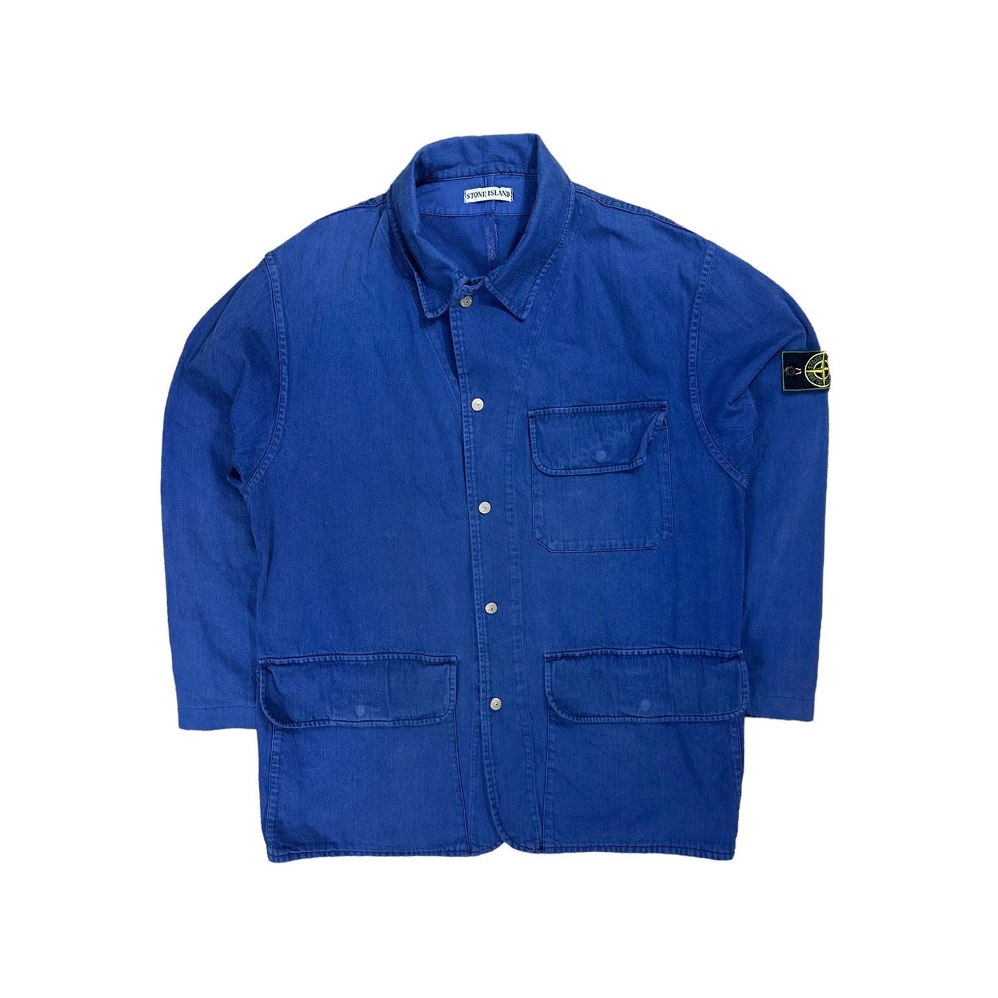 Stone Island Carpenter Button Denim Jacket from Pre 2000’s