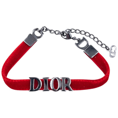 Vintage Dior Velvet Ribbon Bracelet
