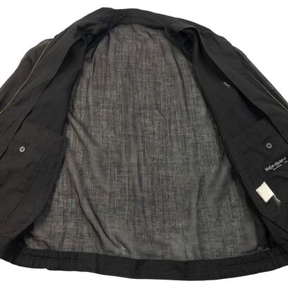 Vintage 90s YSL Yves Saint Laurent Harrington Jacket Size L | Large, Black