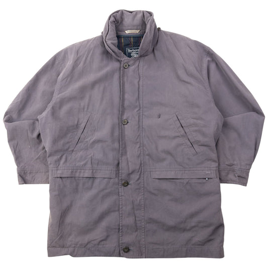 Vintage 80s Burberry Zip Up Jacket Size L | Large, Grey