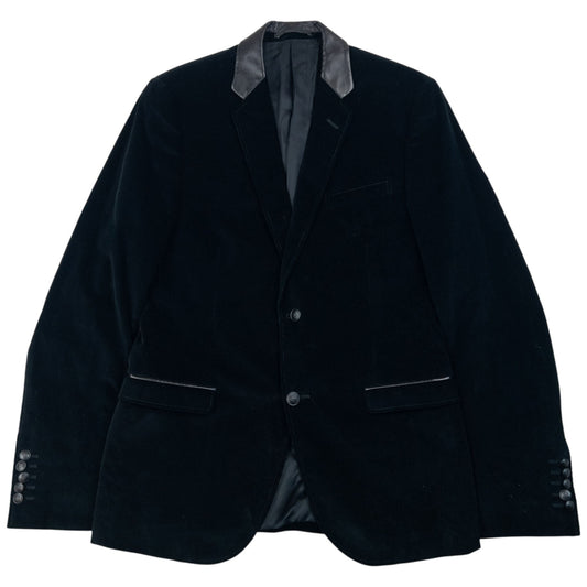 Vintage 2000s Gucci Corduroy Blazer Jacket Size M | Medium, Black