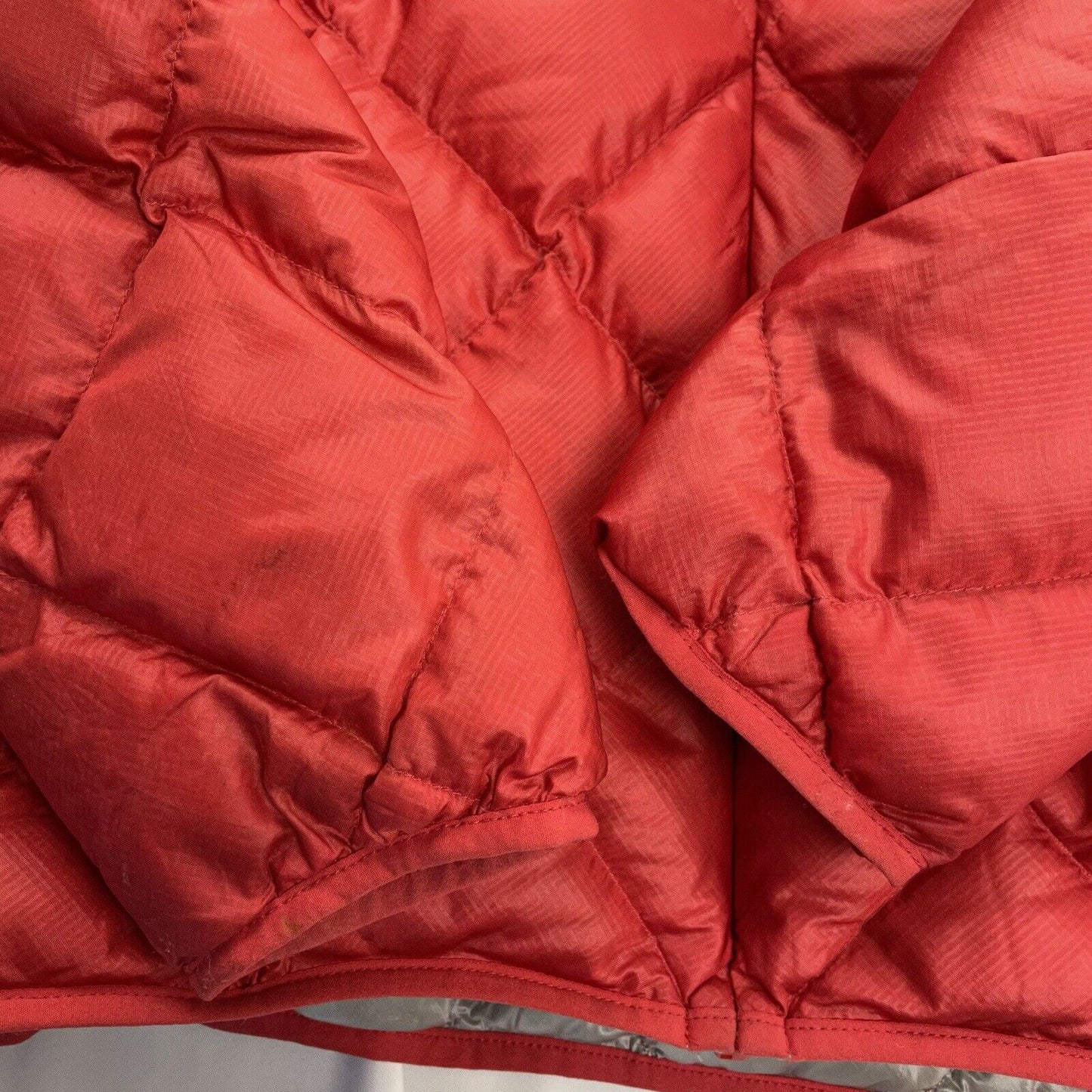 Montbell Diamond Stitch Puffer, Size Small Women's | Montbell, Red