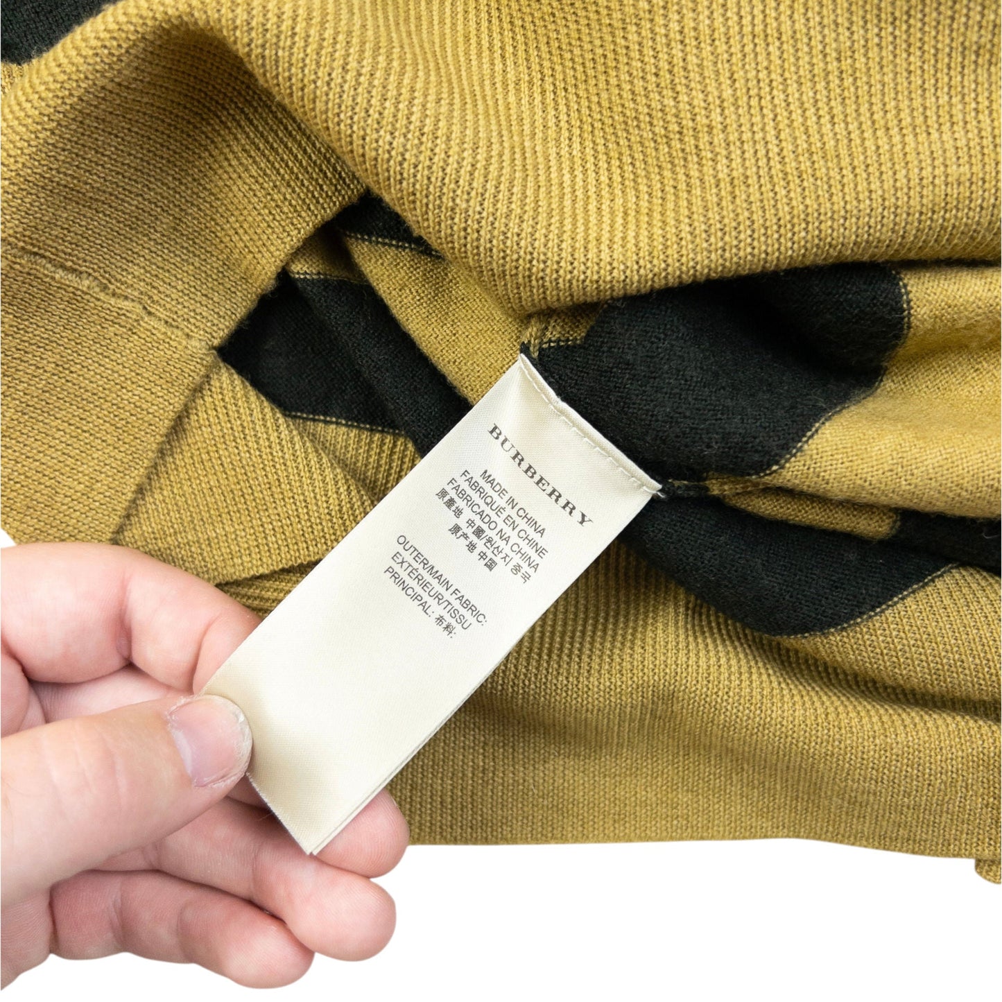 Vintage Burberry Brit Striped Wool Jumper Size XS | XS, Multicoloured