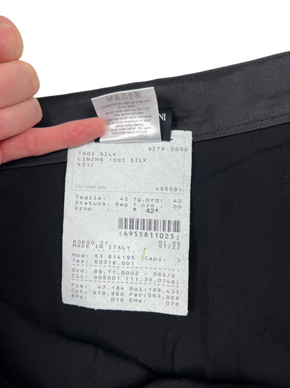 Giorgio Armani silk skirt | Black, Black