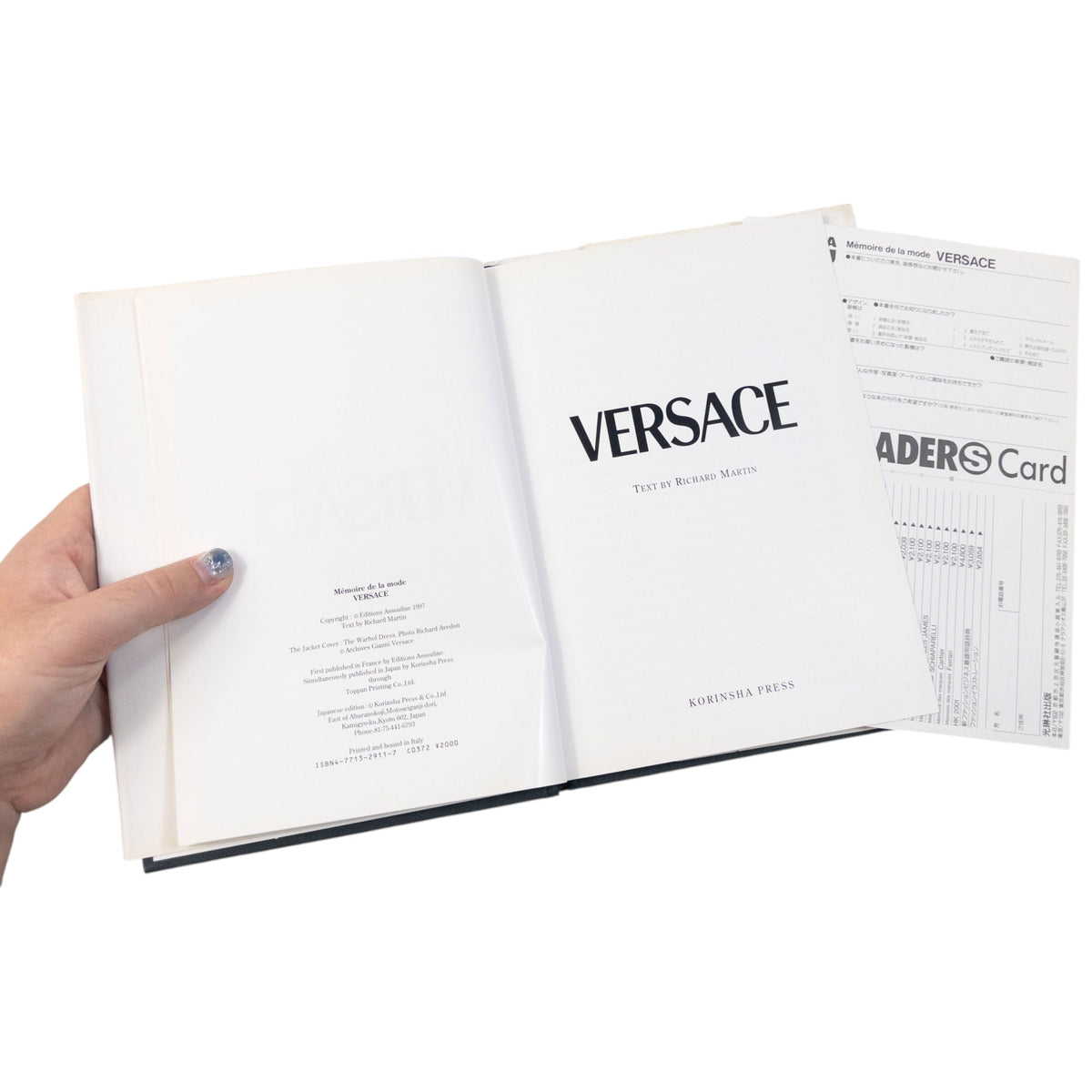 Vintage 1997 Versace Fashion Photography Book By Richard Martin | O/S, Multicolour